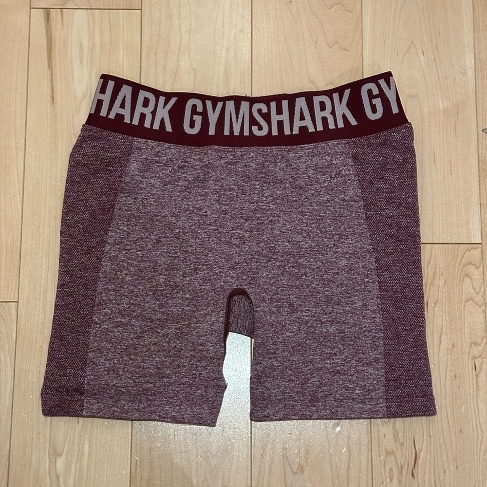 Gymshark Maroon/Burgundy Flex Shorts - fitness/gym